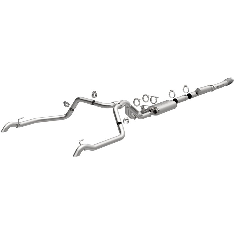 MagnaFlow 2024-2025 Chevrolet Silverado 1500 ZR2, Sierra 1500 AT4X Série Overland Cat-Back Système d'Échappement Performance