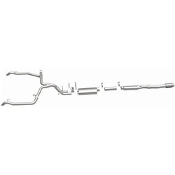 MagnaFlow 2024-2025 Chevrolet Silverado 1500 ZR2, Sierra 1500 AT4X Série Overland Cat-Back Système d'Échappement Performance