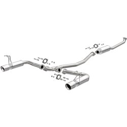 MagnaFlow 2016-2020 Honda Civic Série Route Cat-Back Système d'Échappement Performance