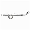 MagnaFlow 2010-2011 Toyota Camry Convertisseur Catalytique Ajustement Direct Norme Fédérale / EPA HM