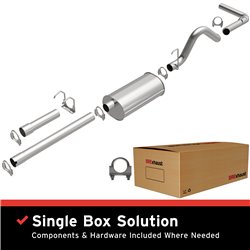 BRExhaust 1992-1996 Dodge Dakota Ajustement Direct Système d'Échappement de Remplacement