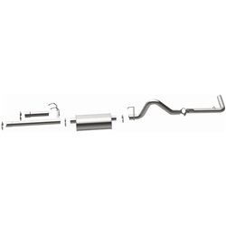 BRExhaust 1992-1996 Dodge Dakota Ajustement Direct Système d'Échappement de Remplacement