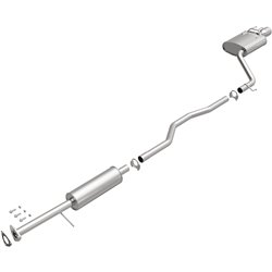 BRExhaust 2013-2017 Honda Accord 2.4L Ajustement Direct Système d'Échappement de Remplacement