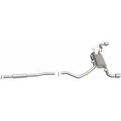 BRExhaust 2014-2022 Jeep Cherokee 3.2L Ajustement Direct Système d'Échappement de Remplacement